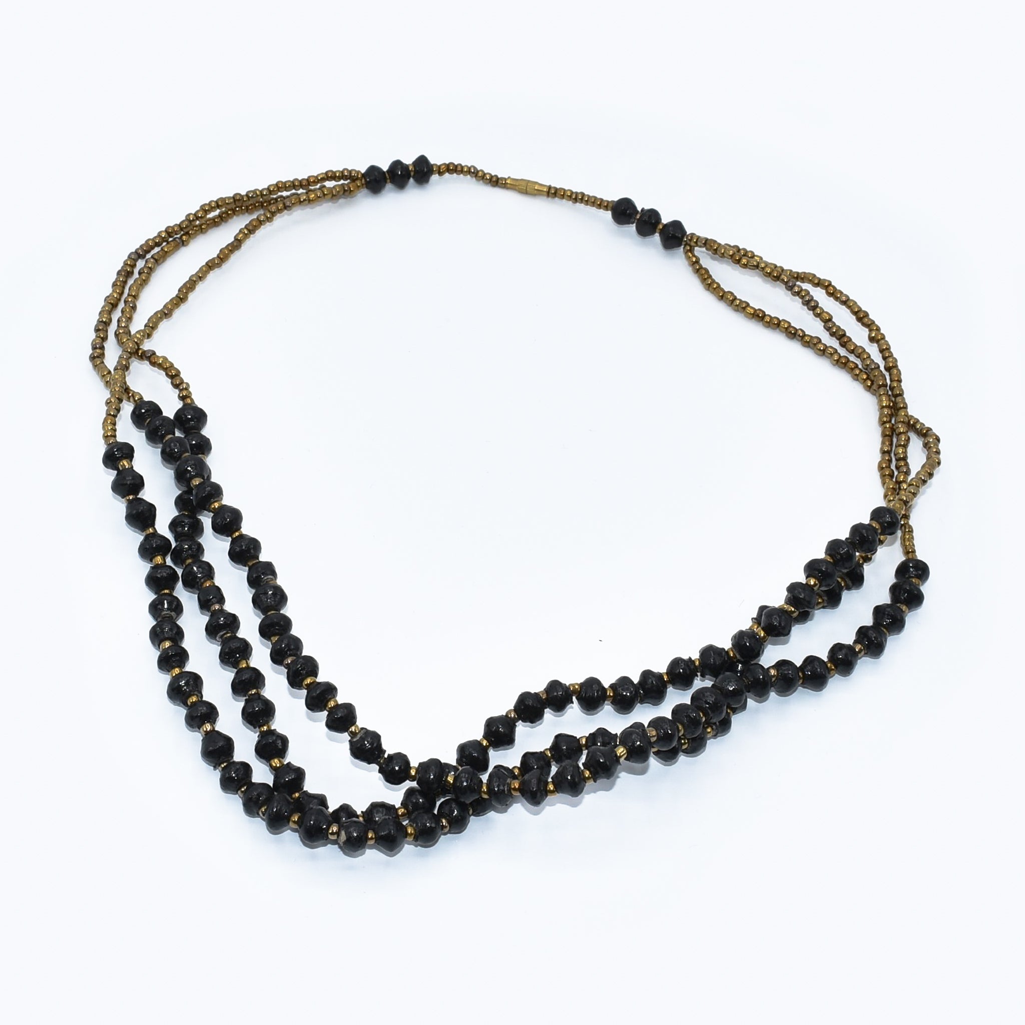 Halskette - Dreireihig